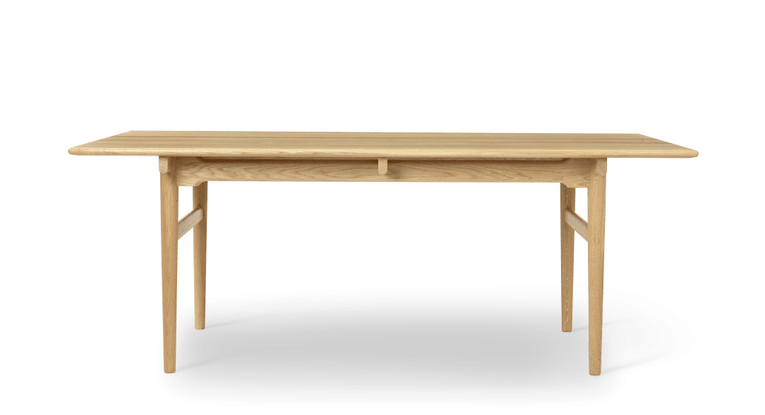 Tables - Table | CH327 | 190x95 cm - chêne huilé blanc - Carl Hansen