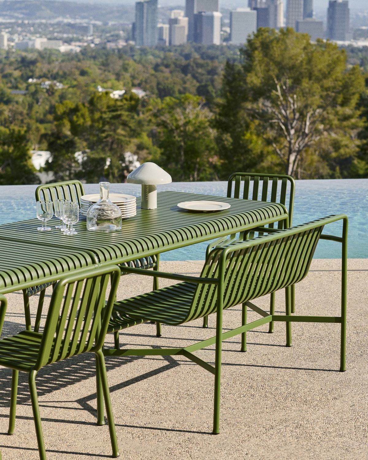 Tables - Table rectangulaire | Palissade - HAY