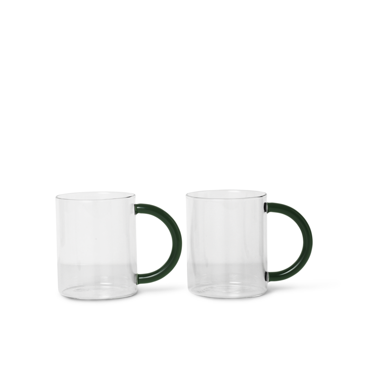 Tasses et mugs - Mug en verre Still | Set de 2 - Ferm Living