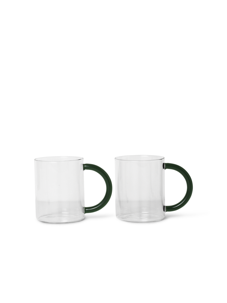 Tasses et mugs - Mug en verre Still | Set de 2 - Ferm Living