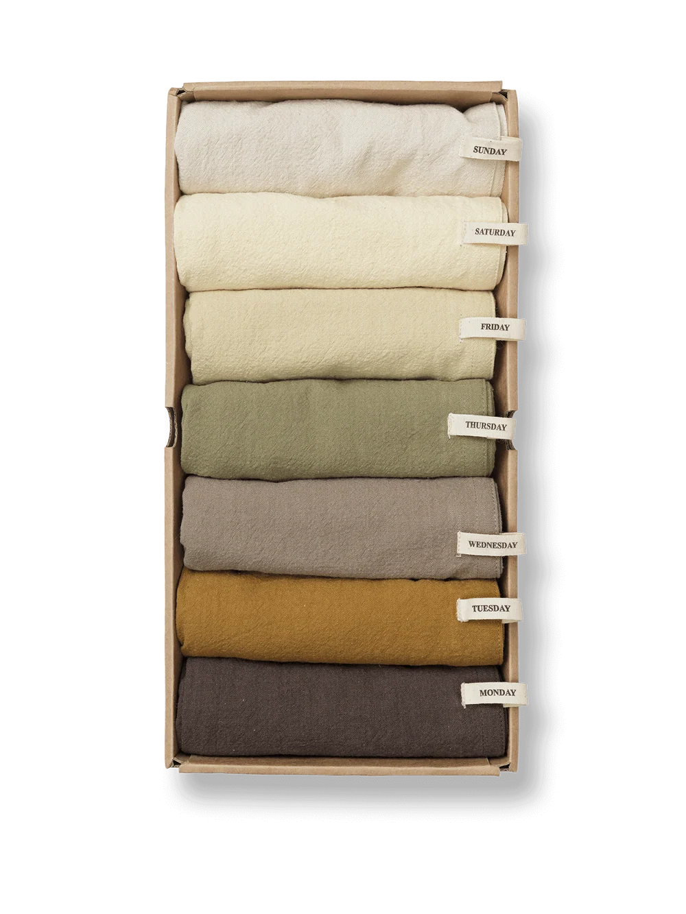 Torchons Day | Day Tea Towel - Set of 7