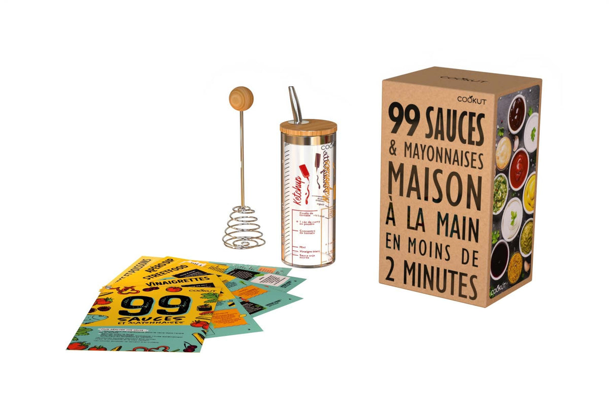 Ustensiles et accessoires - Coffret | 99 Sauces Maison - Cookut