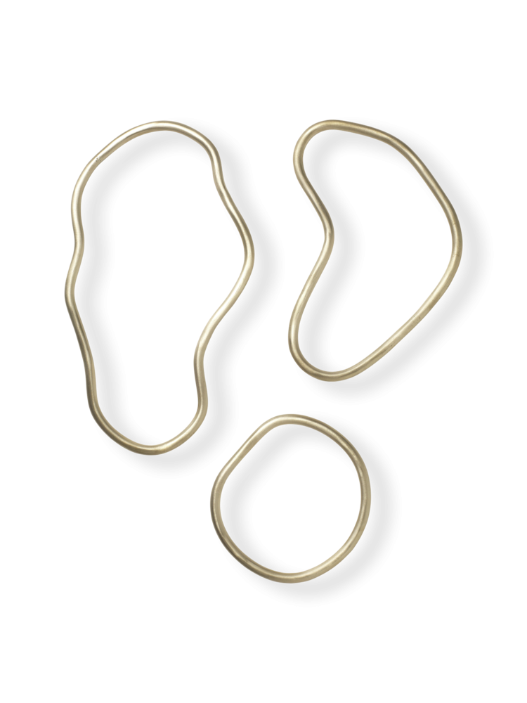 Ustensiles et accessoires - Dessous de plat | Pond | Set de 3 - Ferm Living