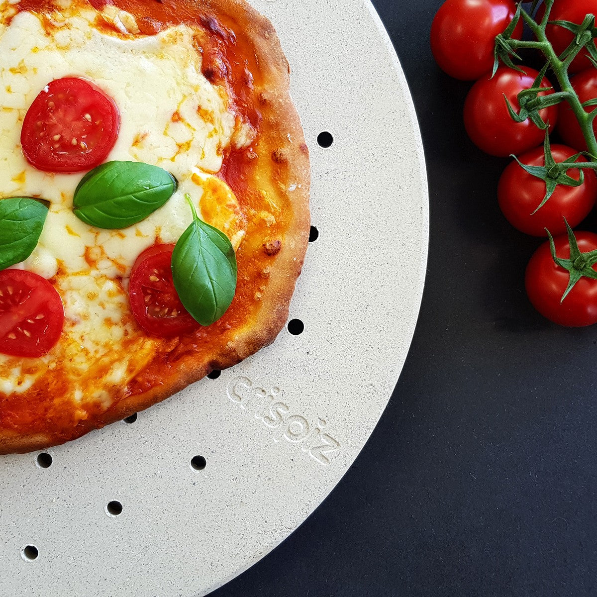 Ustensiles et accessoires - Pierre à pizza Crispiz - Cookut