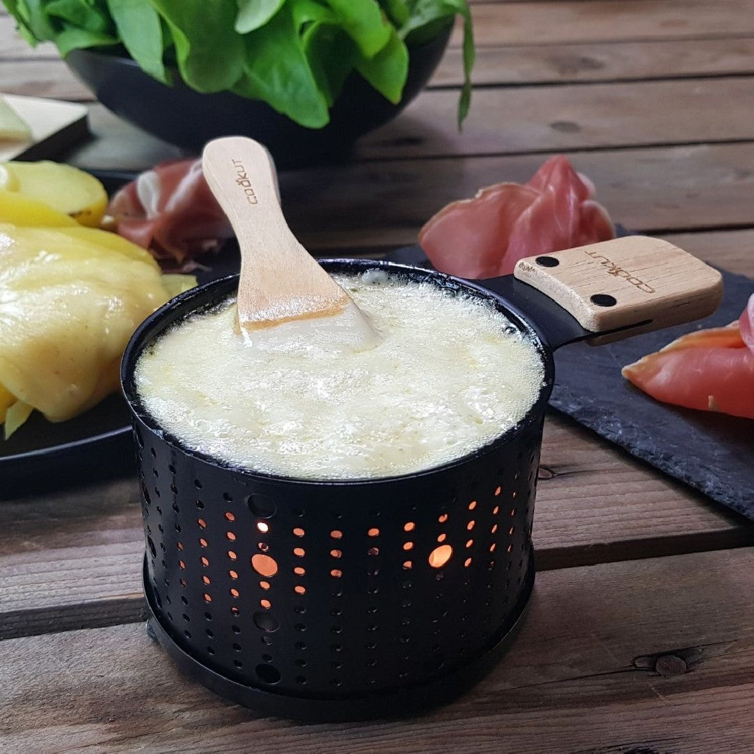Ustensiles et accessoires - Raclette à la bougie | Lumi | Set de 2 - Cookut