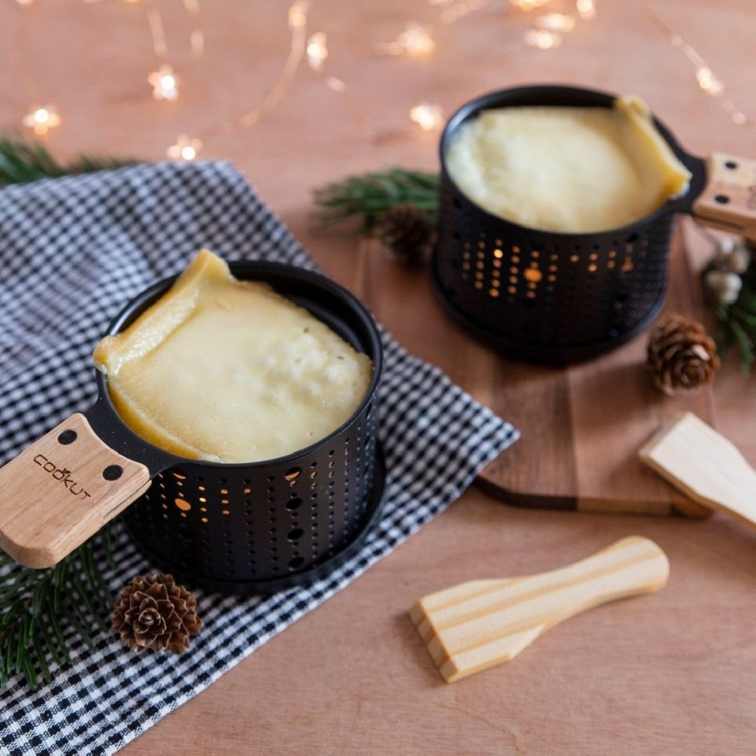 Ustensiles et accessoires - Raclette à la bougie | Lumi | Set de 2 - Cookut