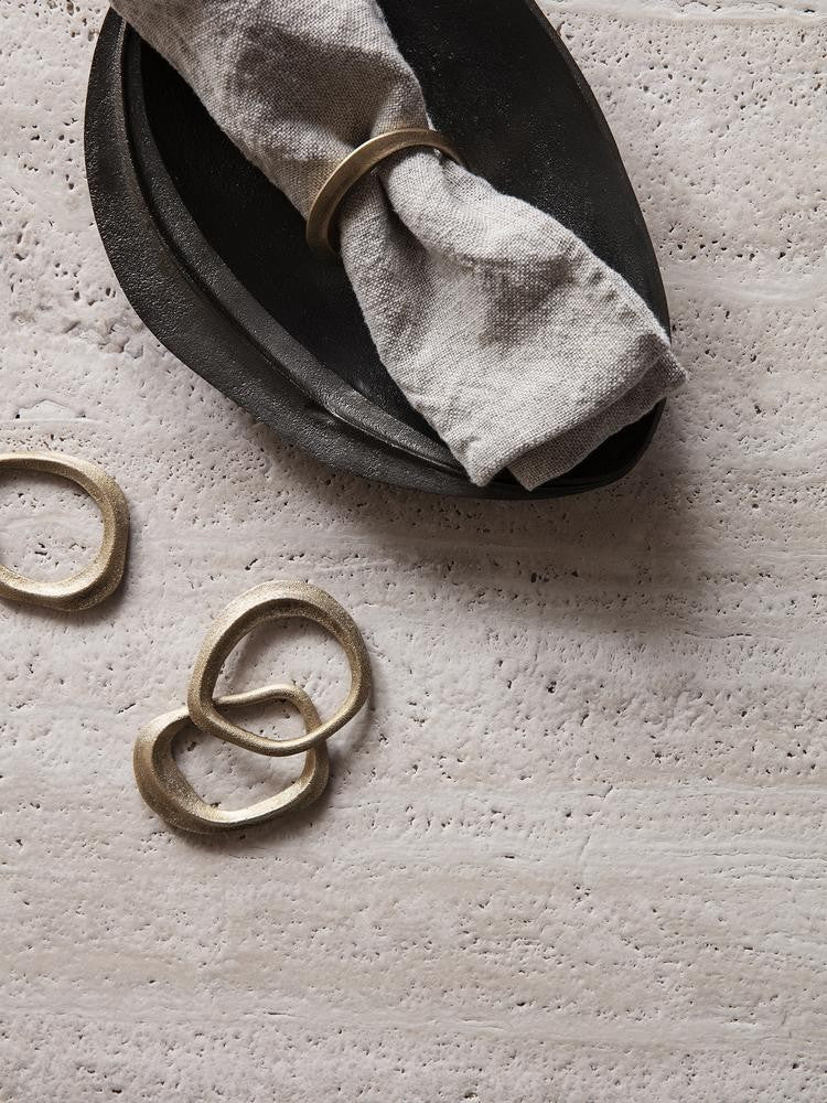 Ustensiles et accessoires - Rond de serviette Flow | Set de 4 - Ferm Living