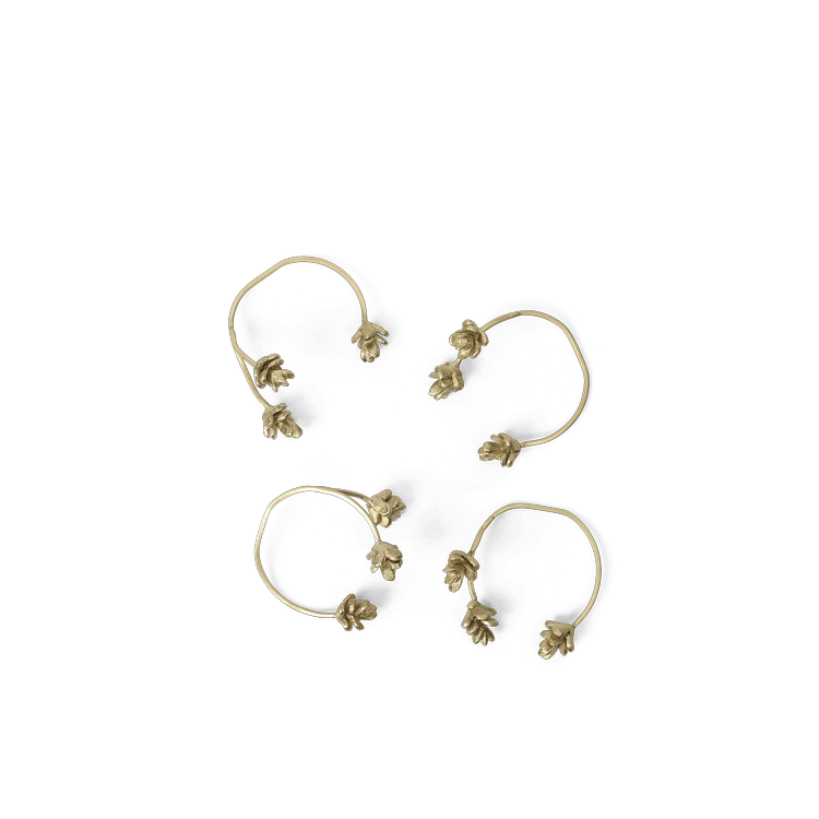 Ustensiles et accessoires - Rond de serviette | Forest | Set de 4 - Ferm Living