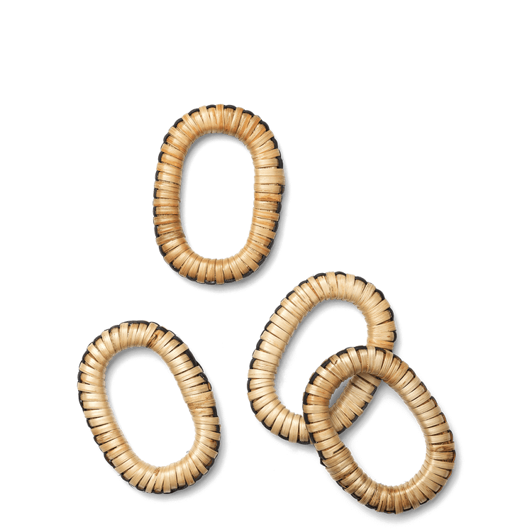 Ustensiles et accessoires - Rond de serviette | Weave | Set de 4 - Ferm Living