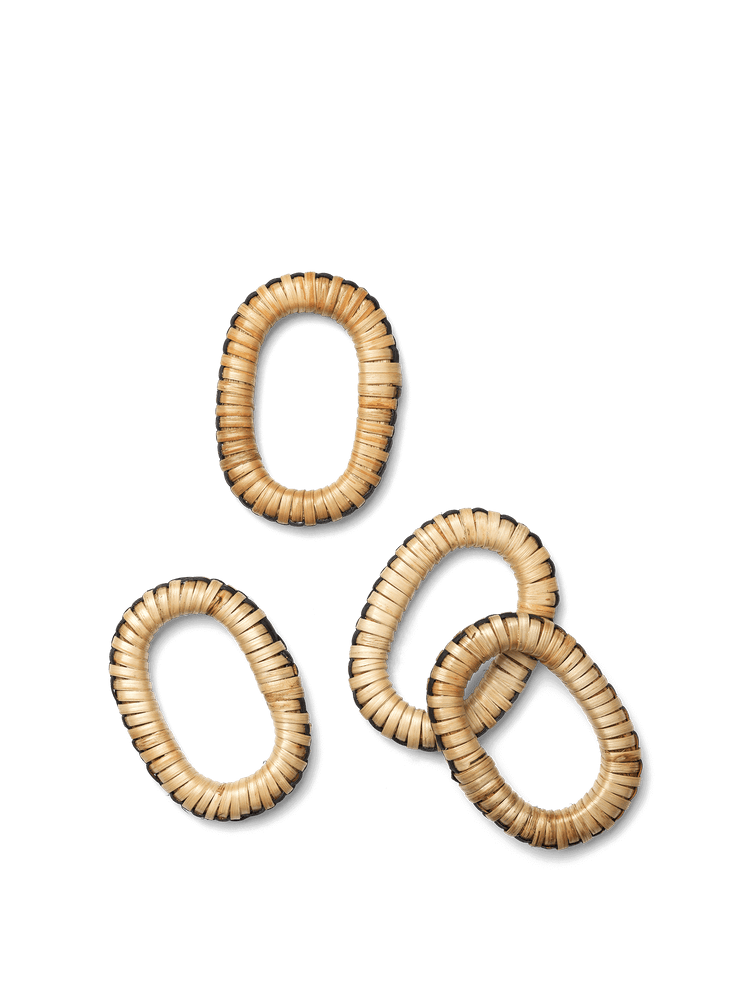 Ustensiles et accessoires - Rond de serviette | Weave | Set de 4 - Ferm Living