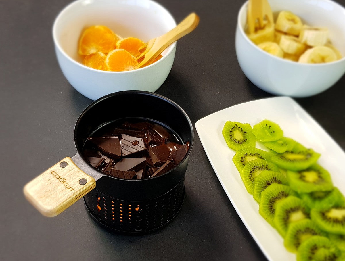 Ustensiles et accessoires - Set pour fondue chocolat à la bougie Lumi - Cookut