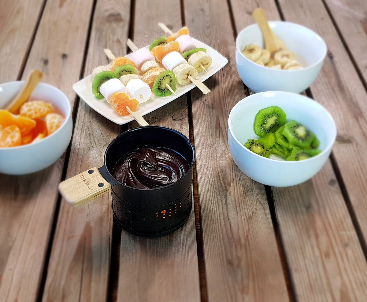 Ustensiles et accessoires - Set pour fondue chocolat à la bougie Lumi - Cookut