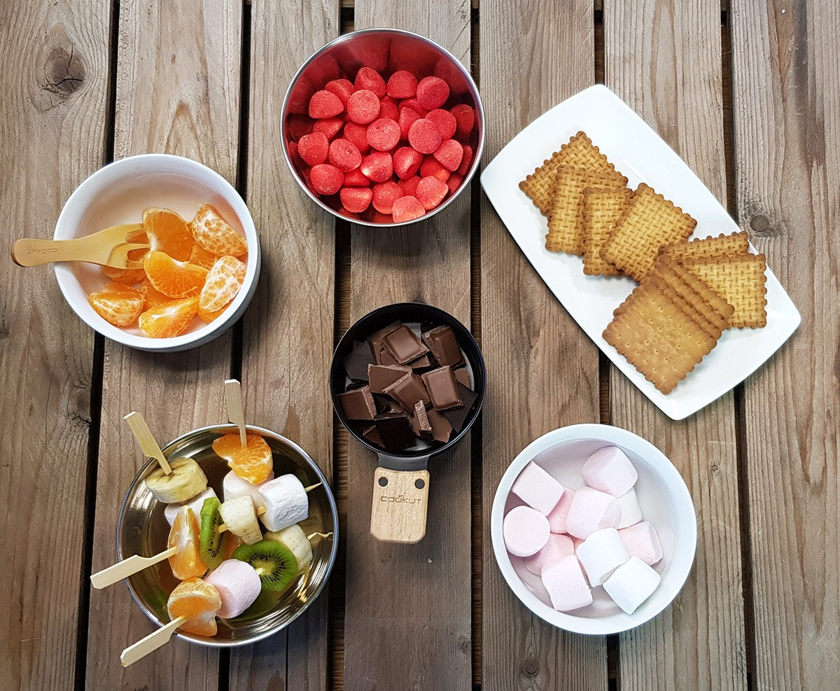 Ustensiles et accessoires - Set pour fondue chocolat à la bougie Lumi - Cookut