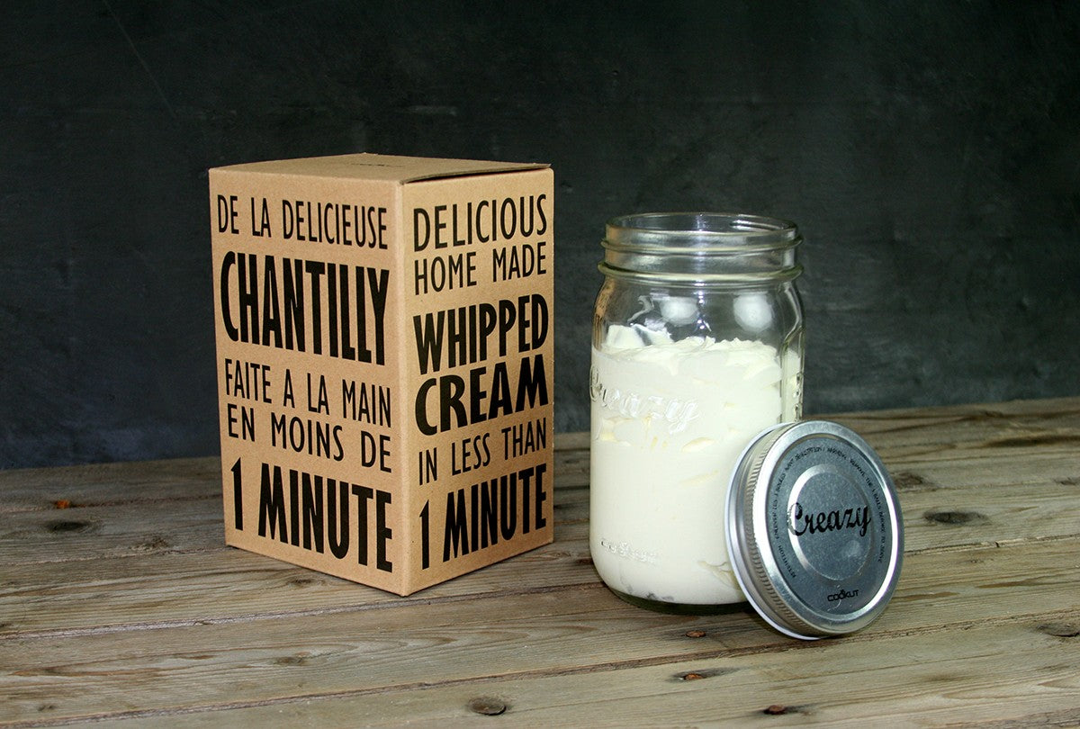 Ustensiles et accessoires - Shaker pour chantilly maison Creazy - Cookut