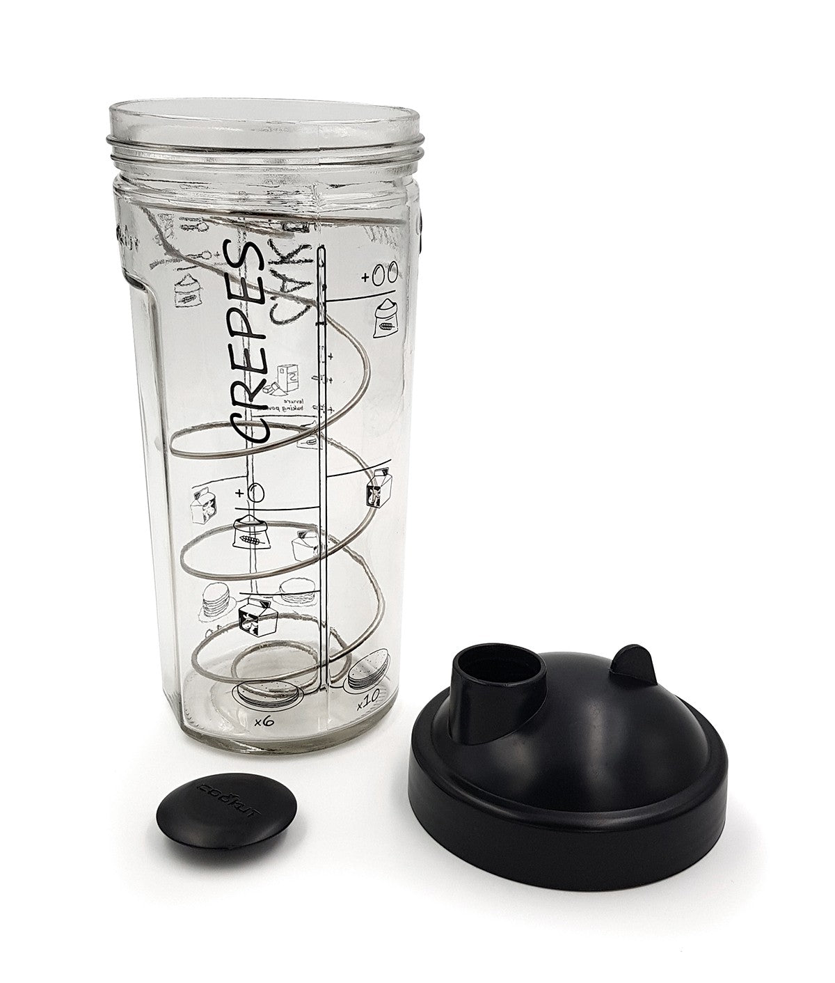 Ustensiles et accessoires - Shaker pour crêpes maison Miam - Cookut
