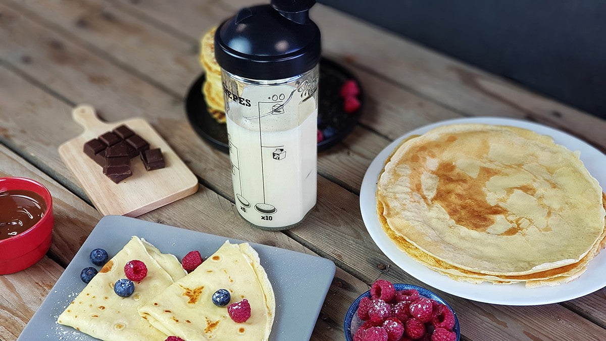 Ustensiles et accessoires - Shaker pour crêpes maison Miam - Cookut