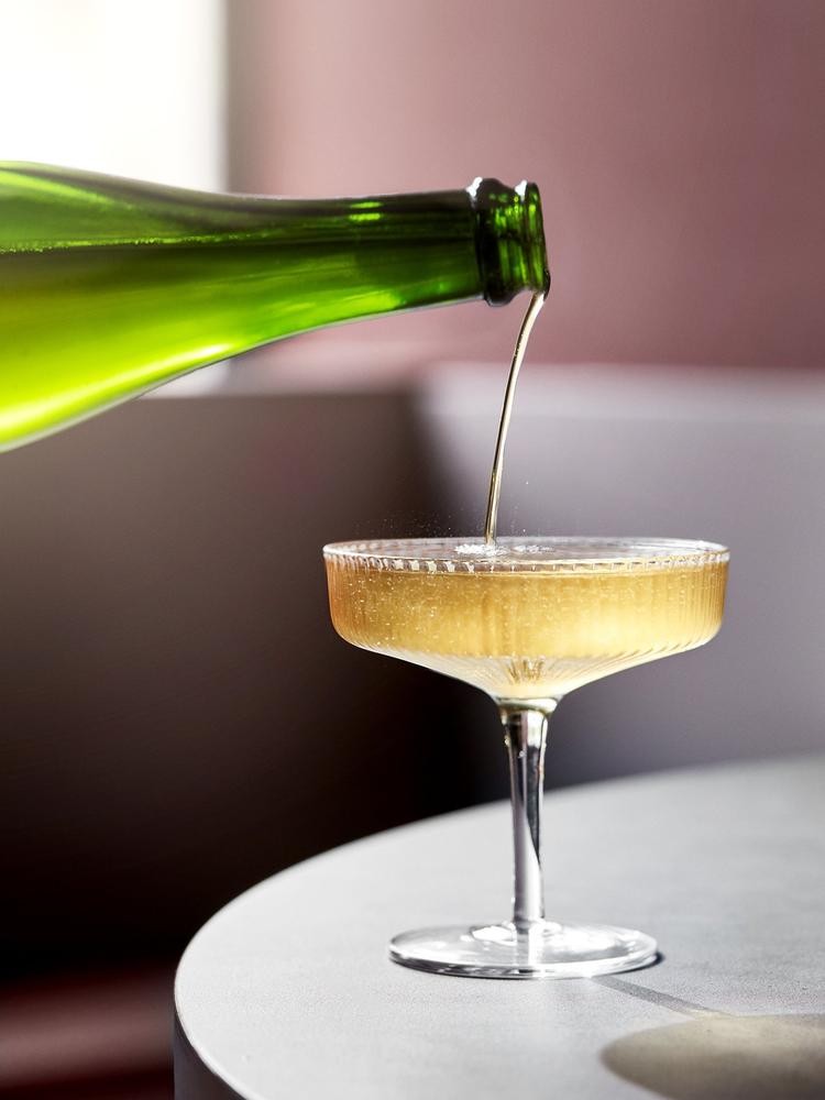 Verres - Verre à champagne | Ripple | Set de 2 - Ferm Living