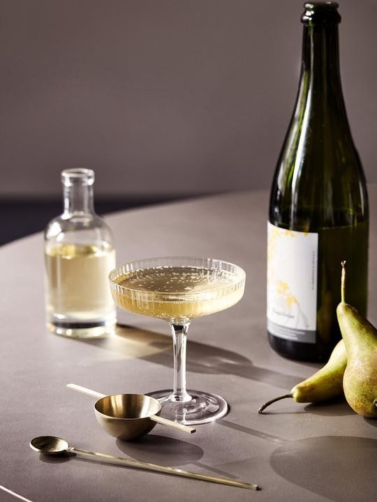 Verres - Verre à champagne | Ripple | Set de 2 - Ferm Living