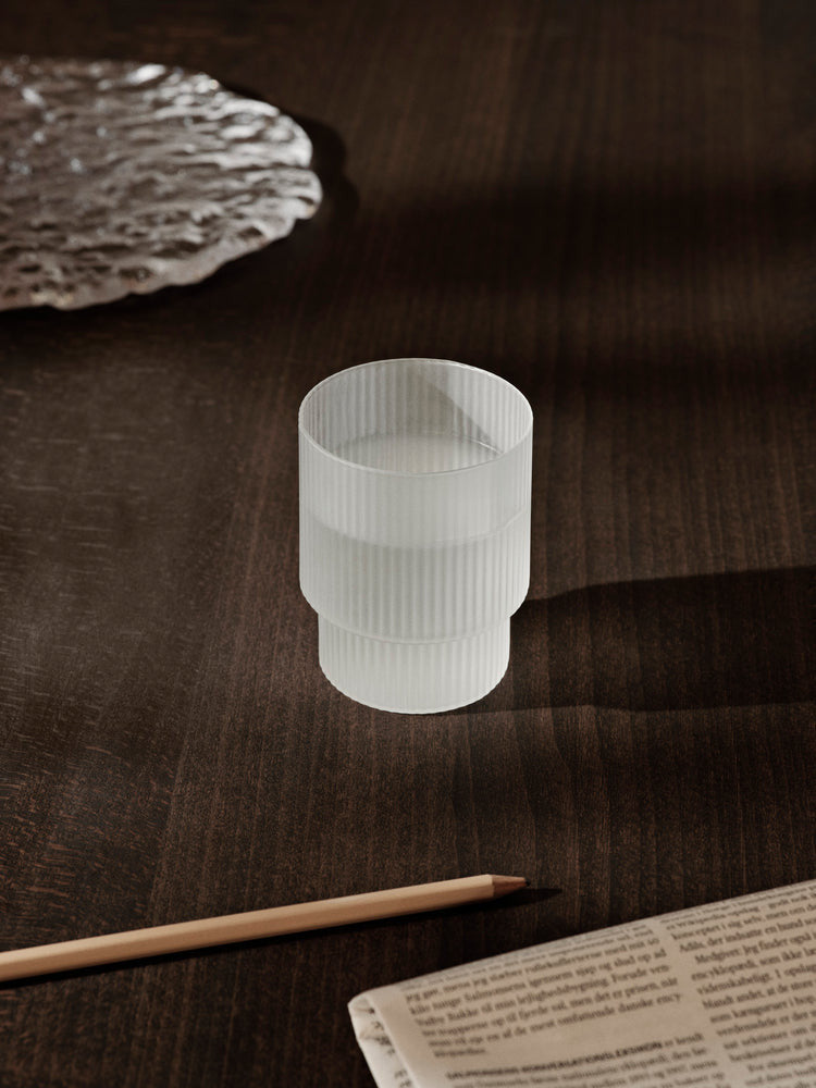 Verres - Verre à eau | Ripple | Set de 4 - Ferm Living
