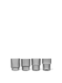 Verres - Verre à eau | Ripple | Set de 4 - Ferm Living