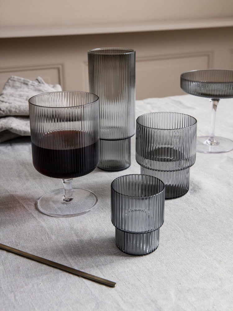 Verres - Verre à vin | Ripple | Set de 2 - Ferm Living