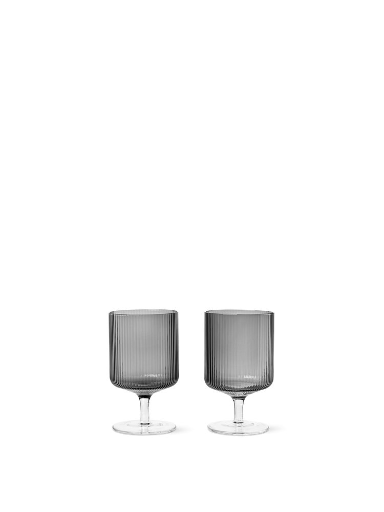 Verres - Verre à vin | Ripple | Set de 2 - Ferm Living