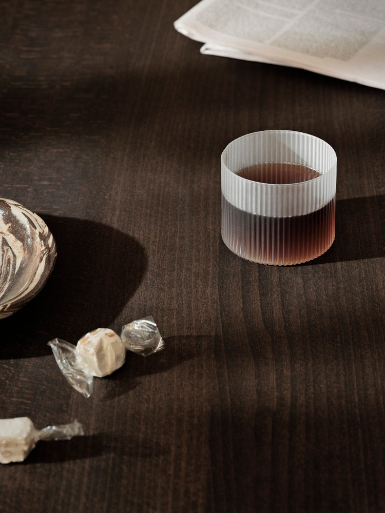 Verres - Verre bas | Ripple | Set de 4 - Ferm Living