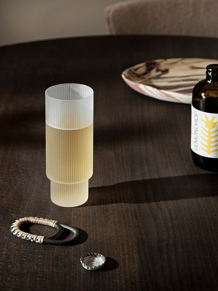 Verres - Verre long drink | Ripple | Set de 4 - Ferm Living