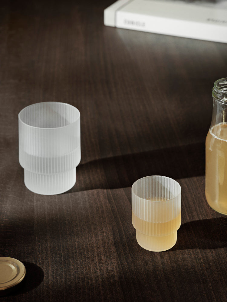 Verres - Produit Neuf | Verre | Ripple Small | Set de 4 - Ferm Living