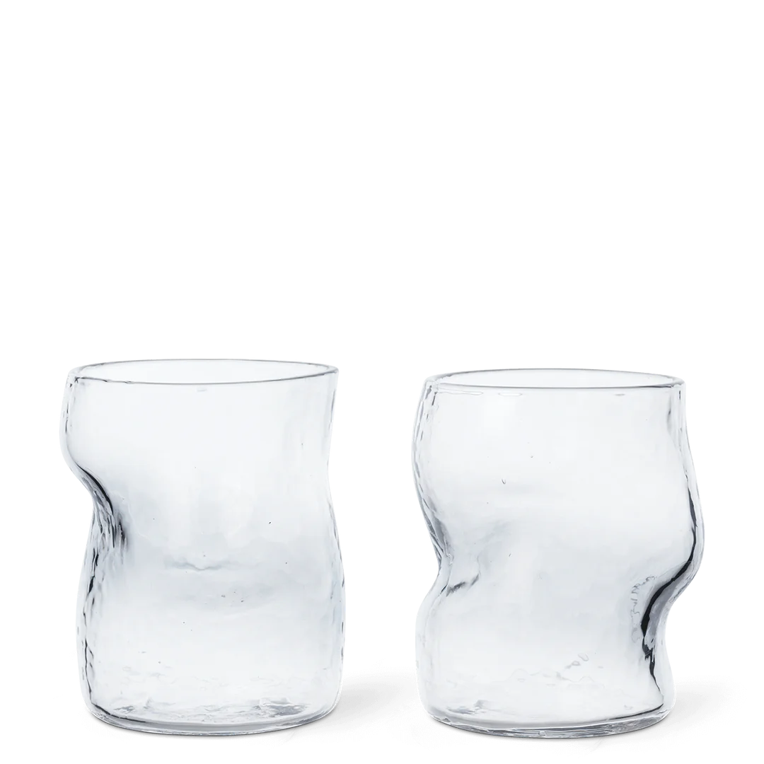 Verres - Lot de 2 verres | Dimple - Ferm Living
