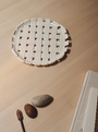Vide-poches et plateaux - Coupe à fruits | Plait céramique - Tressé main | Ø 30 - Ferm Living