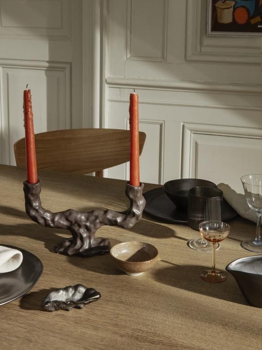 Vide-poches et plateaux - Vide poche en laiton Oyster Bowl - Ferm Living