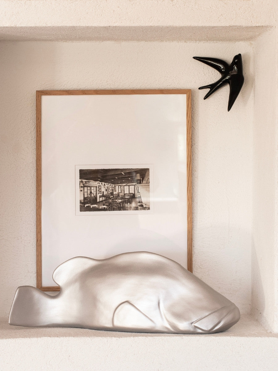 Hirondelle en céramique | Volage - Monochromic